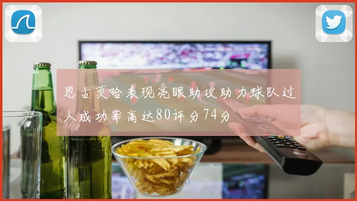 恩古莫哈表现亮眼助攻助力球队过人成功率高达80评分74分